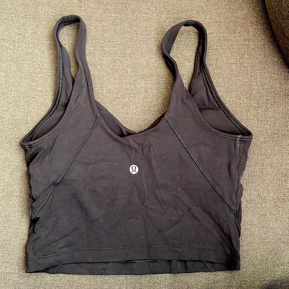 Lululemon Black Align Tank. Size 4 - Picture 2 of 2